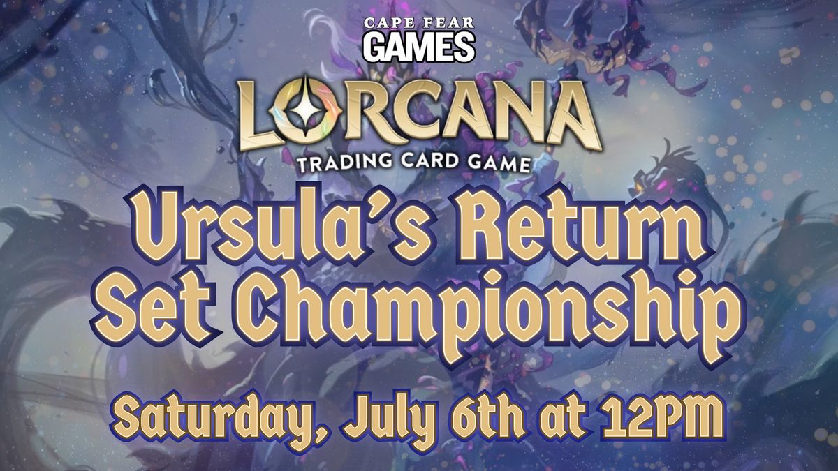 Lorcana Ursula's Return Championship