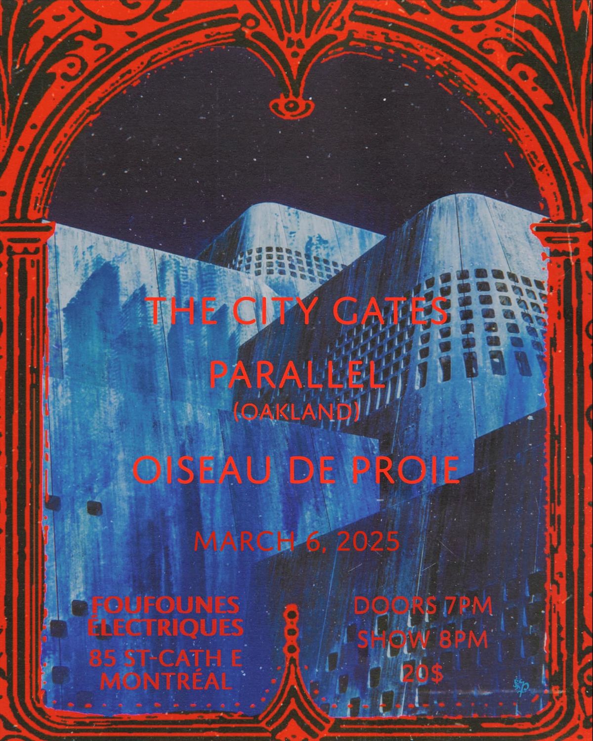 The City Gates \/ Parallel (Oakland) \/ Oiseau de proie