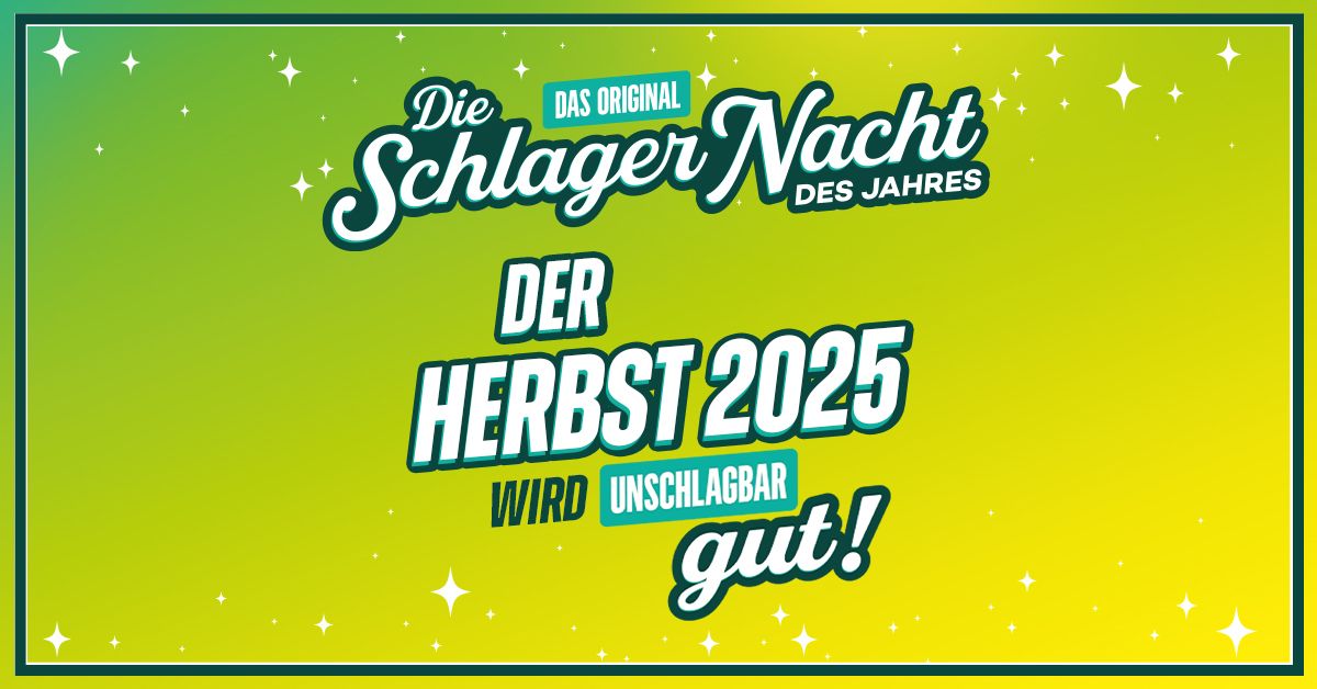 Die Schlagernacht des Jahres 2025 | Erfurt