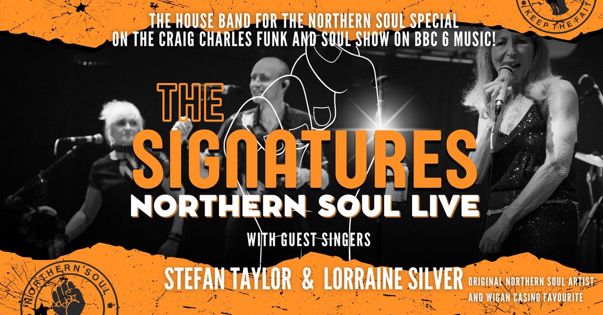 EASTBOURNE: Northern Soul Live - The Signatures with Stefan Taylor and Lorraine Silver