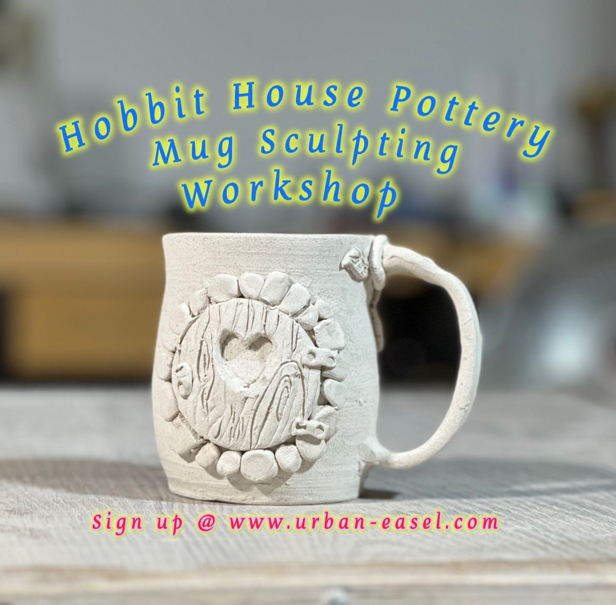 Pottery Hobbit House Mug Workshop