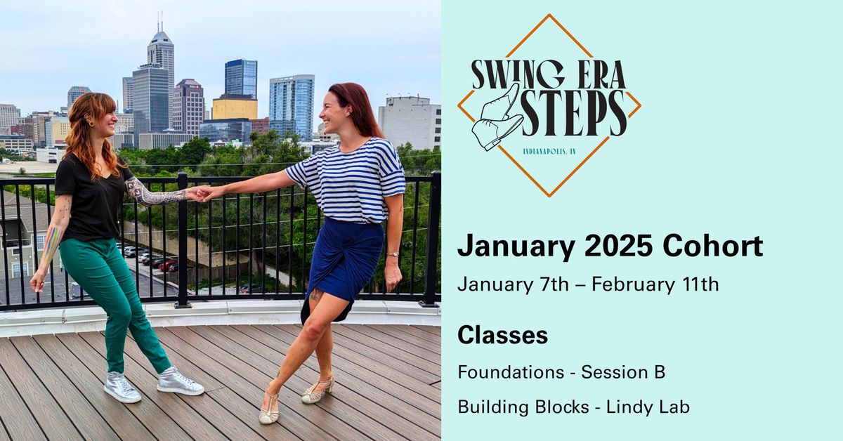 January 2025 Cohort: Lindy Hop Dance Classes