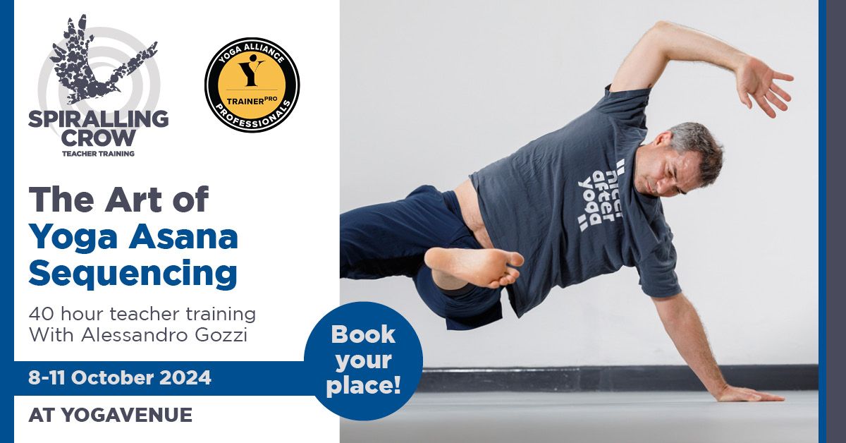 The Art of Yoga Asana Sequencing Teacher Training (40hrs)