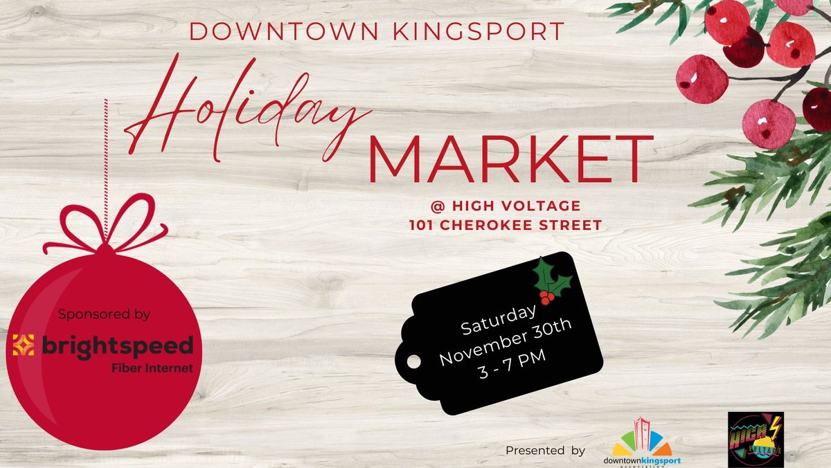 Downtown Kingsport Christmas Market