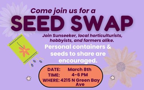 Seed Swap at Webers Greenhouse