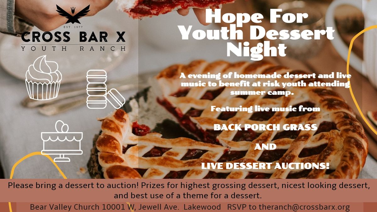 Denver Hope For Youth Dessert Auction