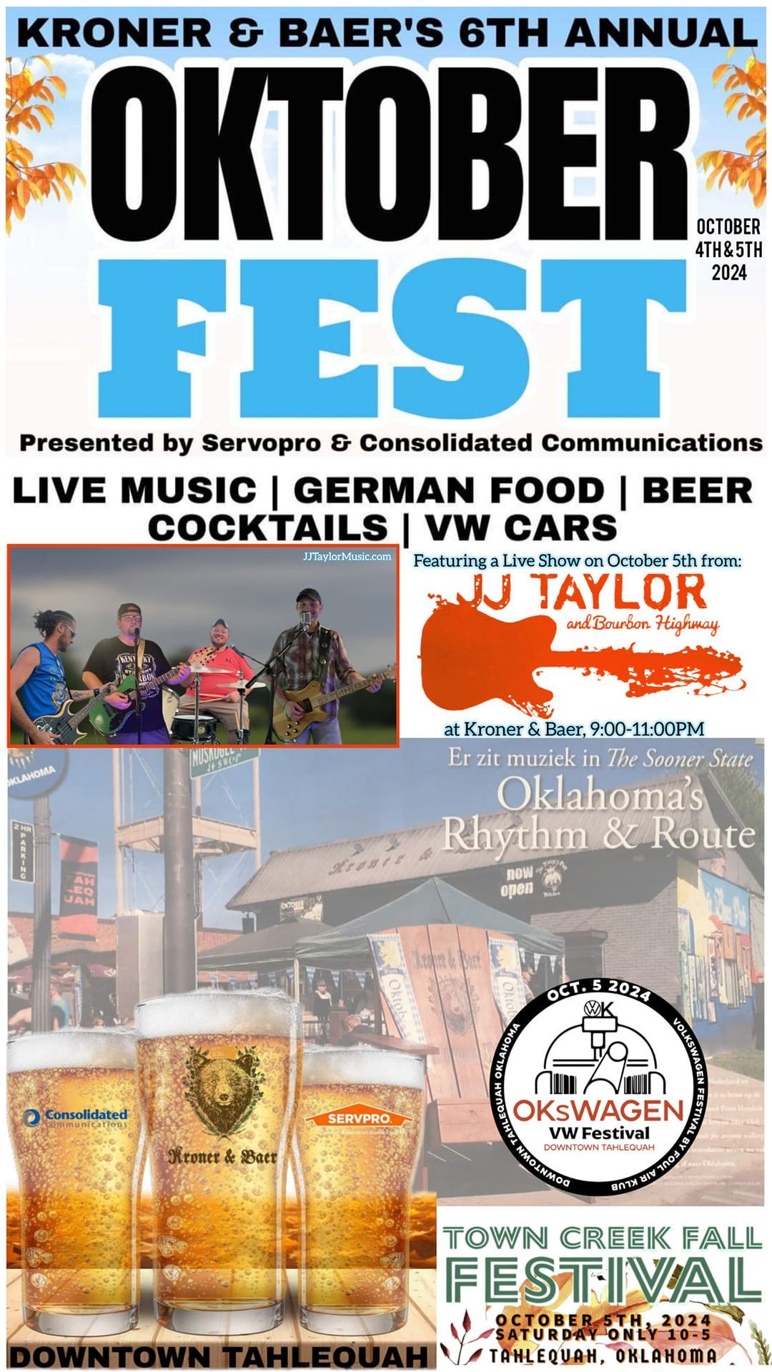 Live at Oktoberfest in Tahlequah, OK