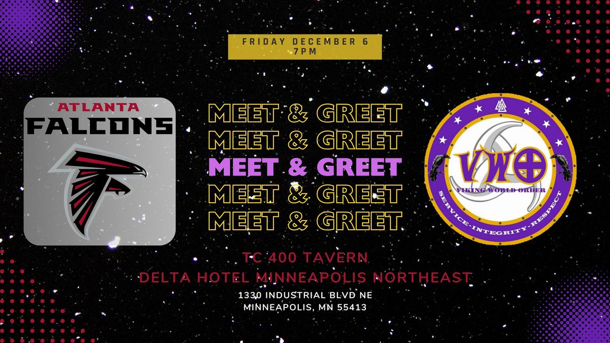 VWO & Atlanta Falcons Meet & Greet