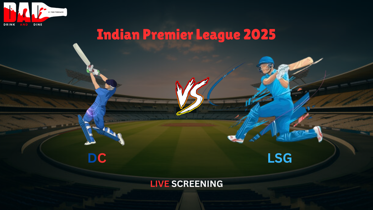 Screening of Delhi Capitals vs Lucknow Super Giants