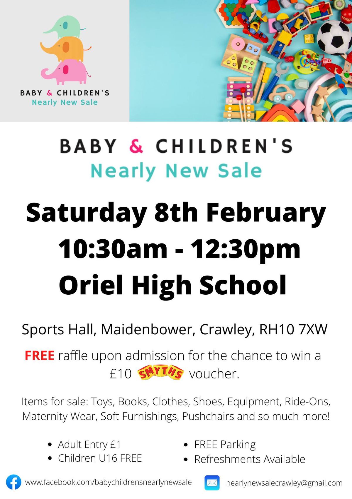 Baby & Children's Nearly New Sale