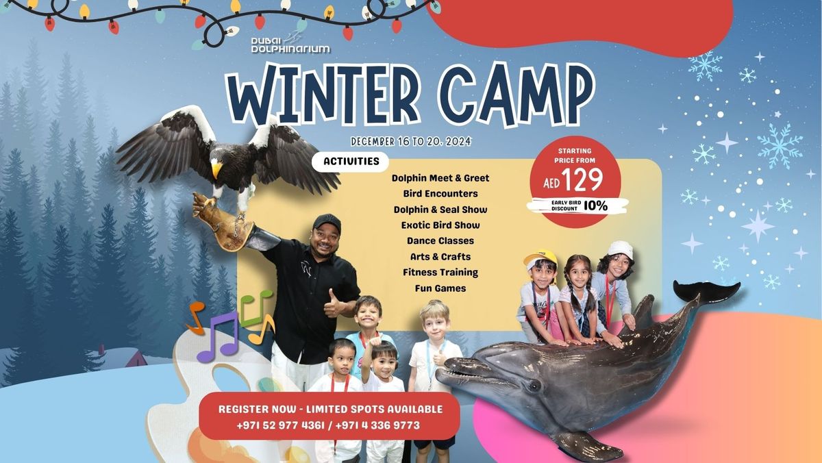 Winter Camp with Dolphins & Birds at Dolphinarium