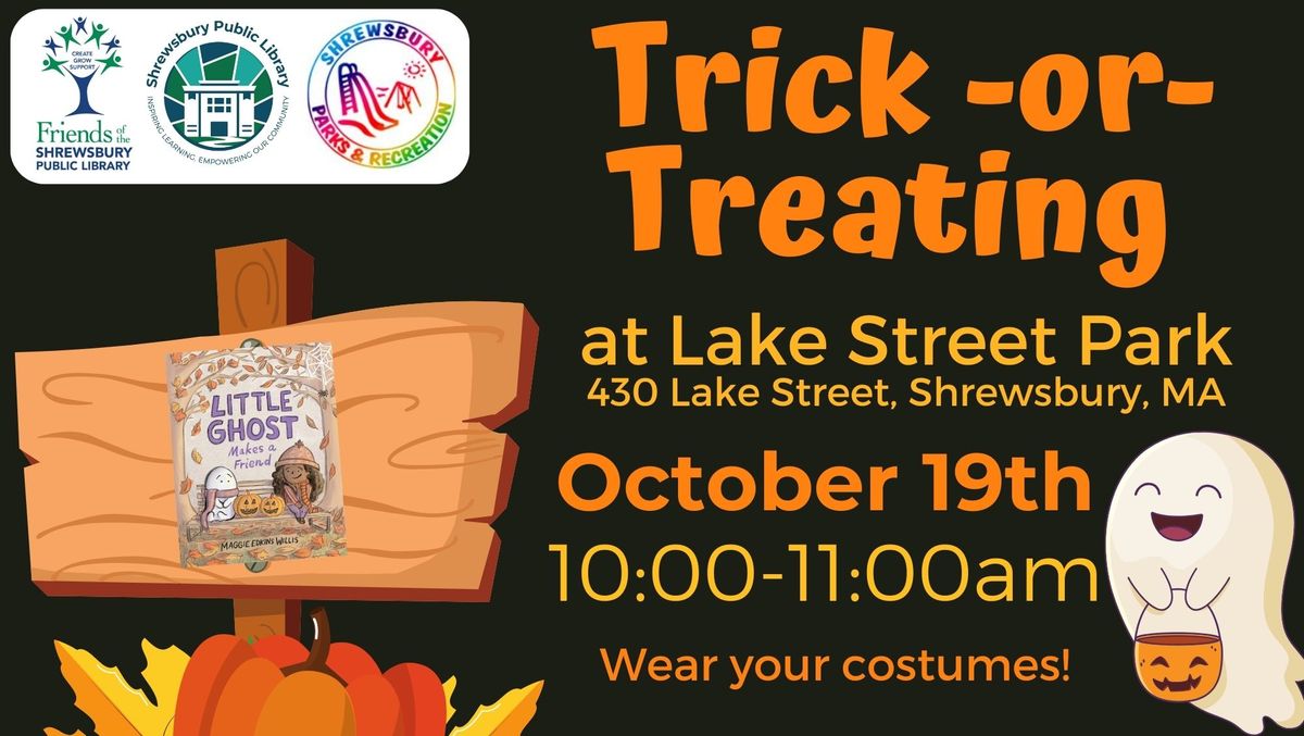 Trick-or-Treating at Lake Street Park