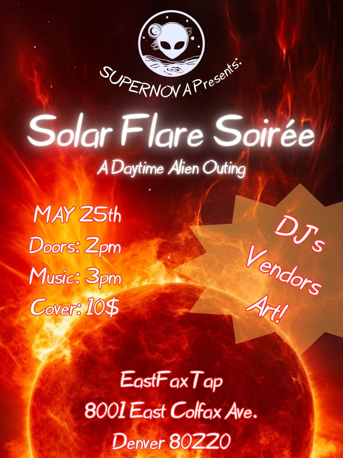 Solar Flare Soir\u00e9e