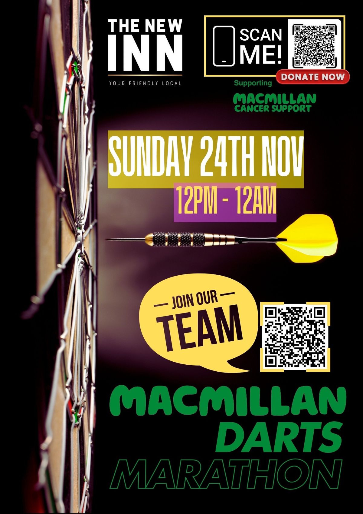 MacMillan 12 Hour Darts Marathon 