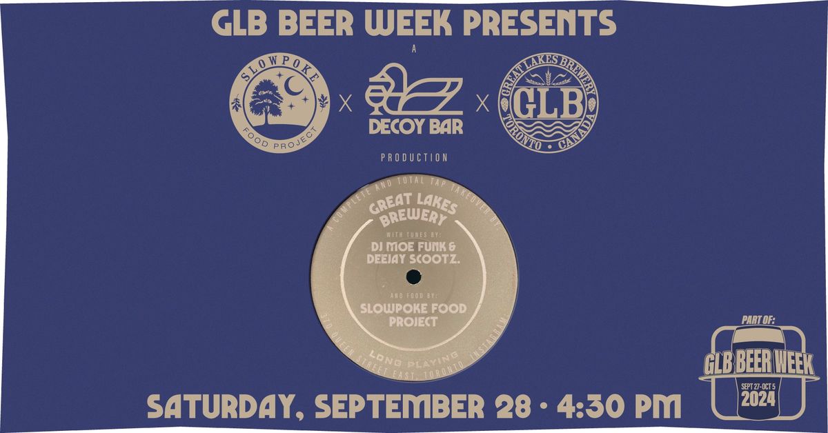 GLB Tap Takeover @ Decoy Bar