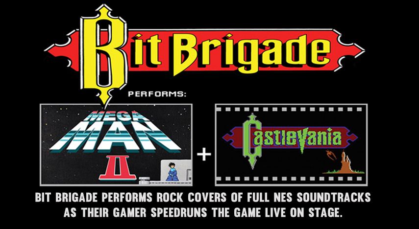 Bit Brigade performs "Mega Man II" + "Castlevania" LIVE at Casbah