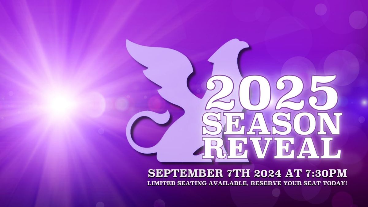Season reveal! save the Date! 