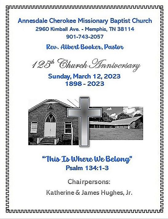 125th Church Anniversary 