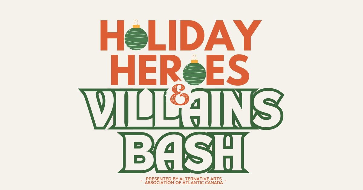 Holiday Heroes and Villains Bash