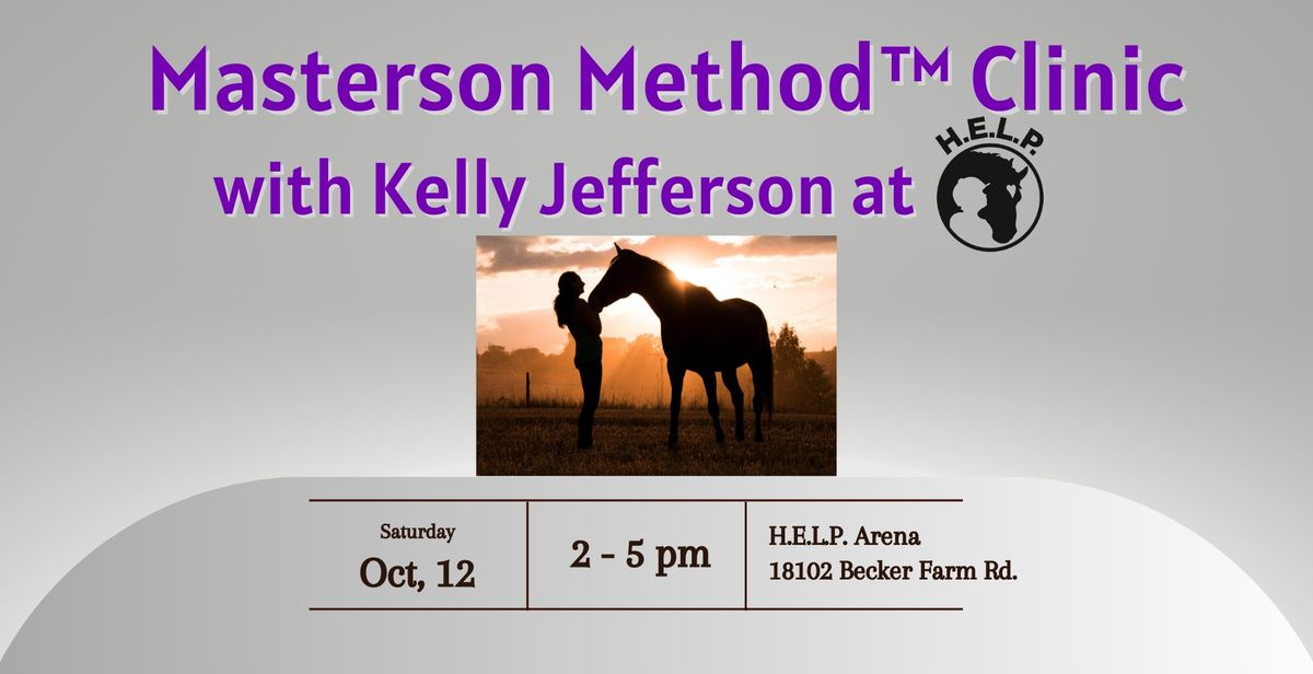 Masterson Method Clinic with Kelly at H.E.L.P.