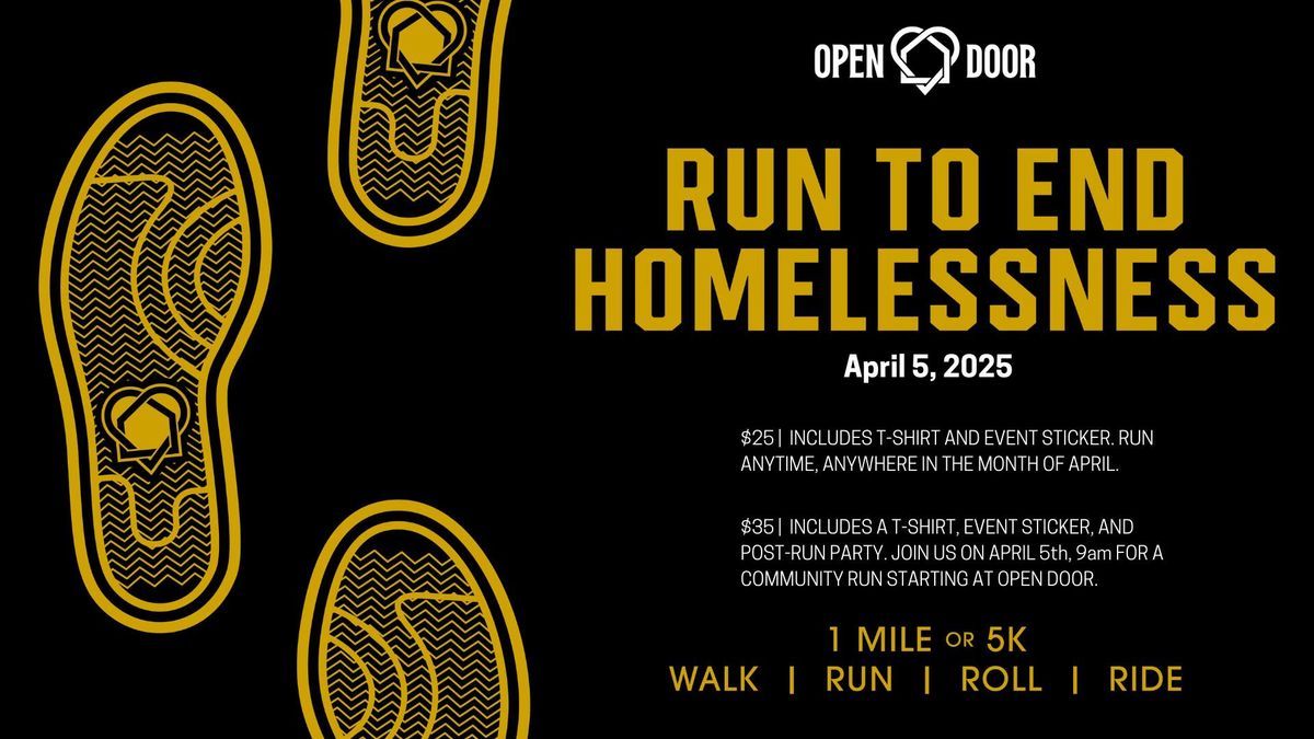 Open Door's Fun Run to End Homelessness