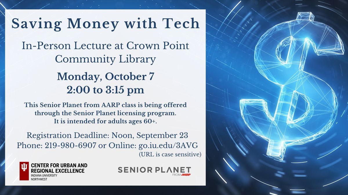 Senior Planet: Saving Money with Tech