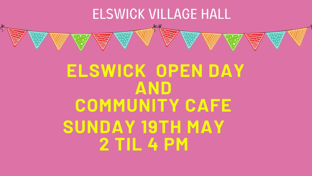 Elswick Village Open Day and community cafe 