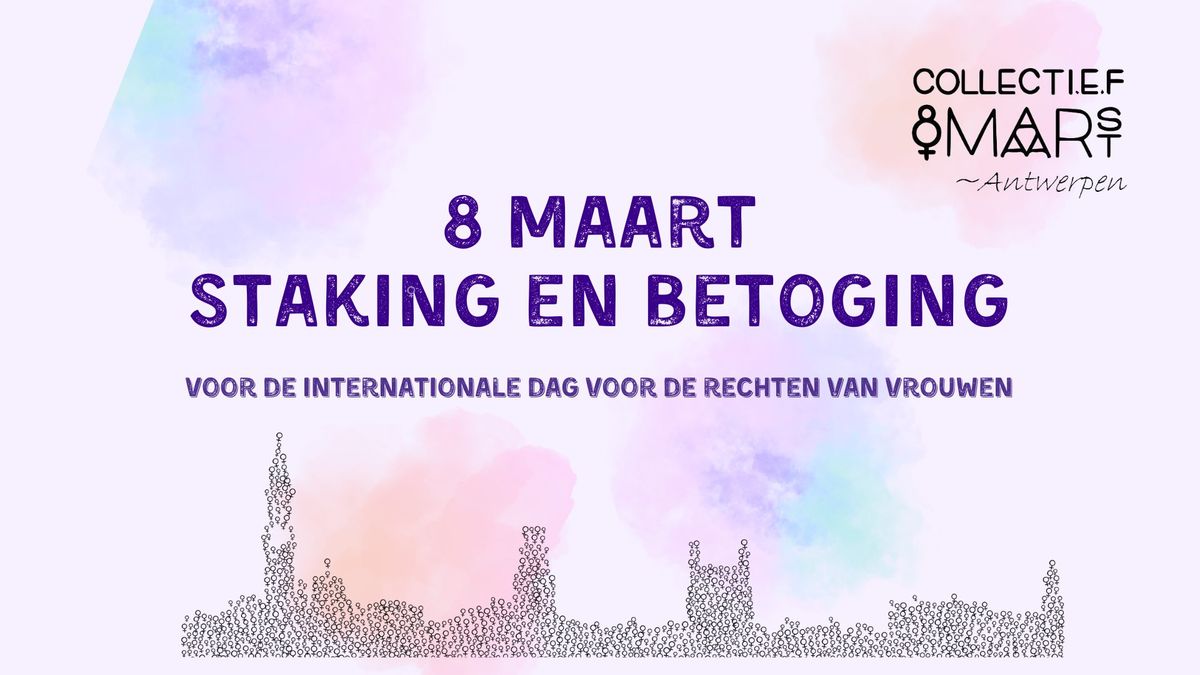 8 maart 2025 \u2013 vrouwen*staking voor vrouwenrechten