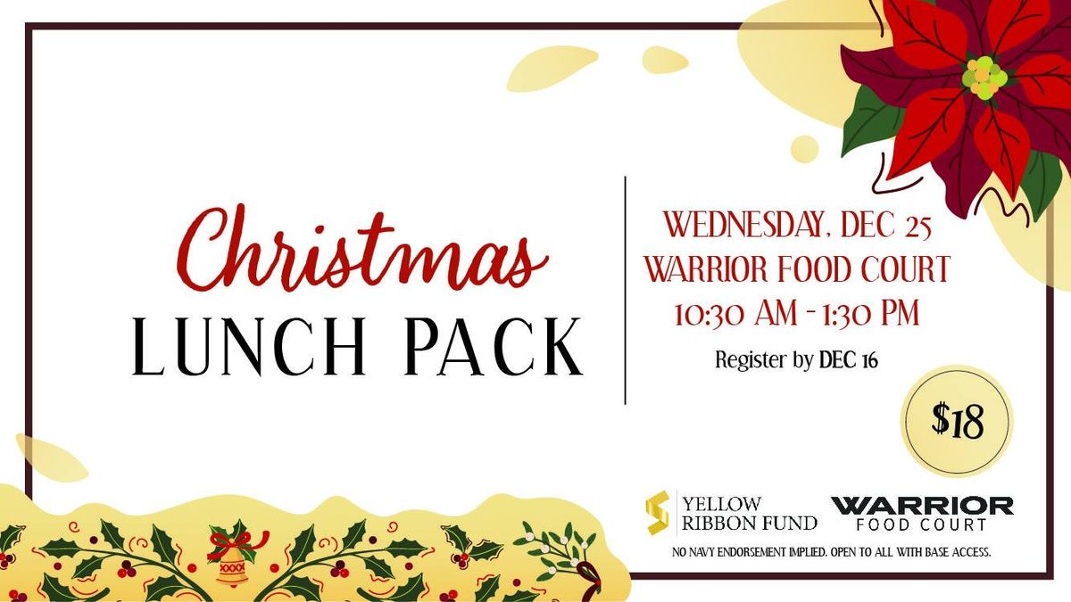 Christmas Lunch at the Warrior Food Court