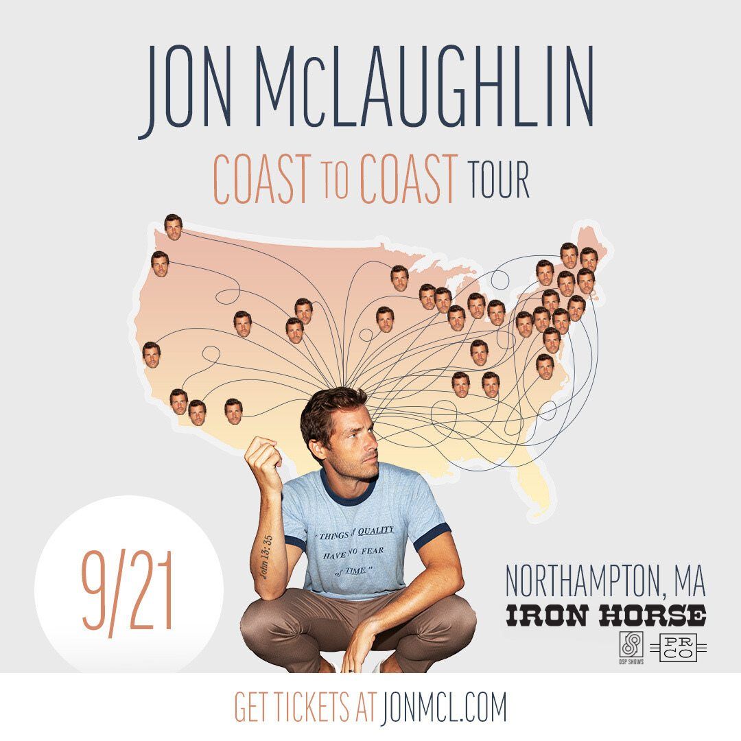 Jon McLaughlin w\/ Leo Sawikin at The Iron Horse 