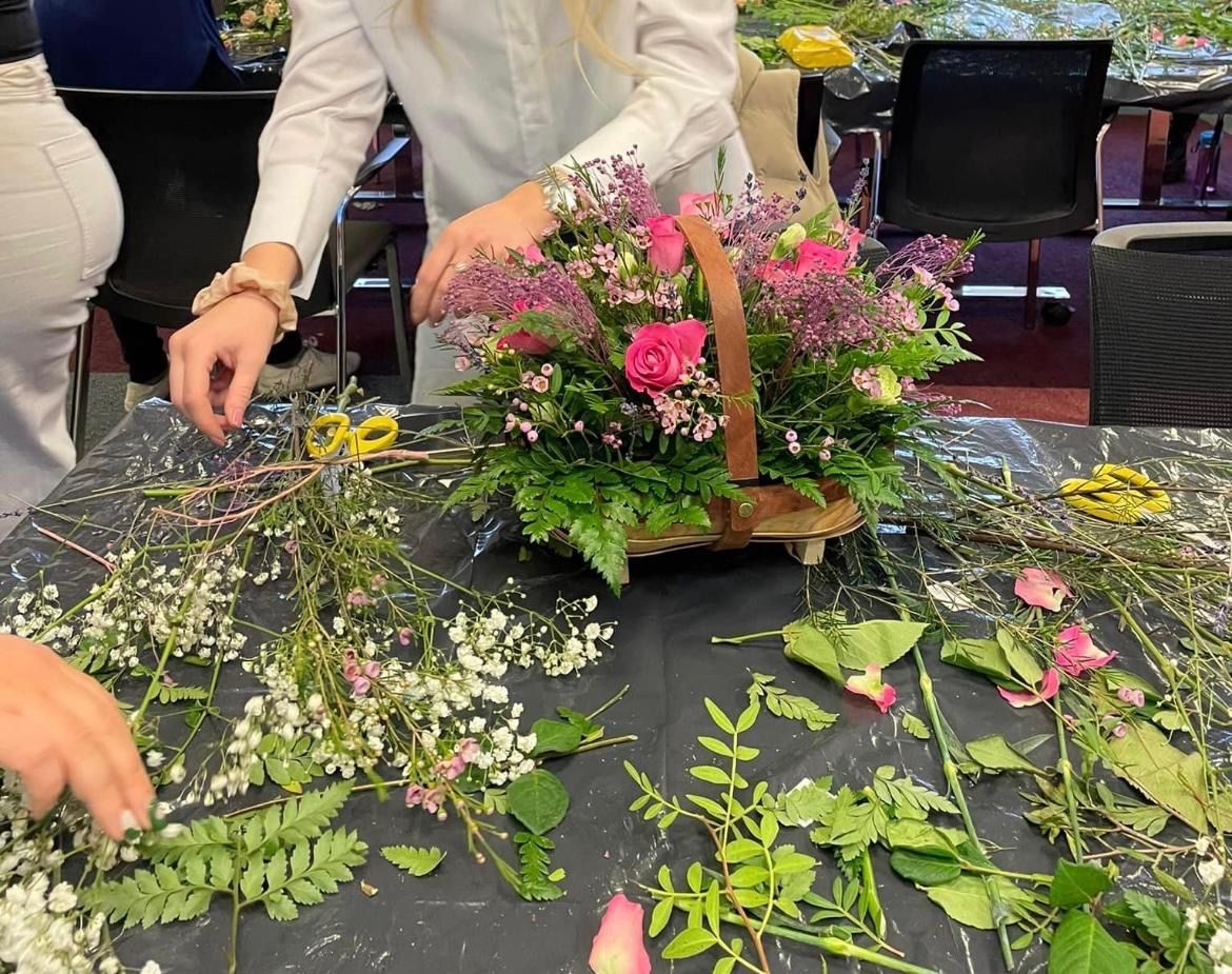 Mothers Day Flower Basket Workshop