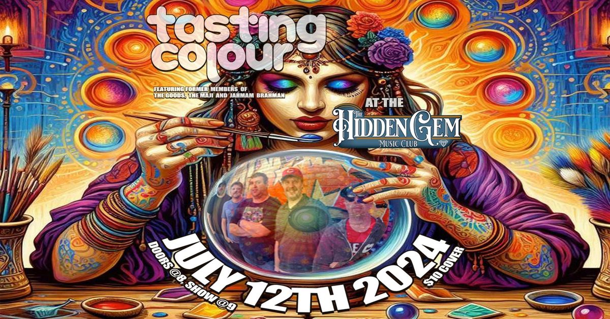 Debut of Tasting Colour @ The Hidden Gem