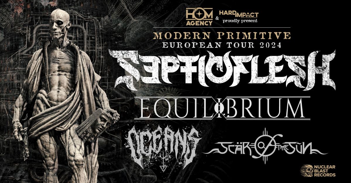 SEPTICFLESH - MODERN PRIMITIVE TOUR 2024 + Special Guest: Equilibrium & Supports | Vienna - AT