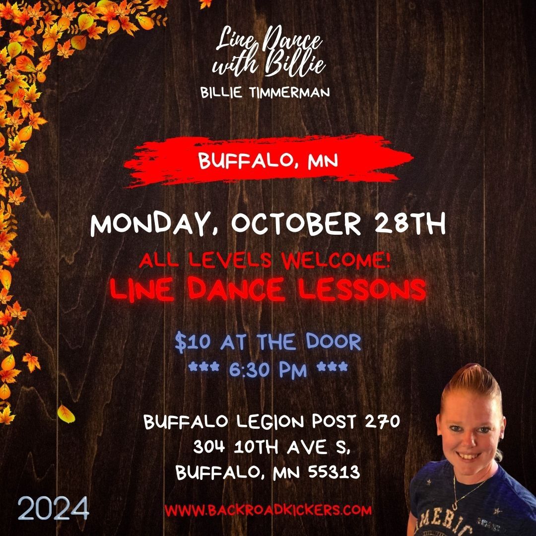 Buffalo line dance lessons