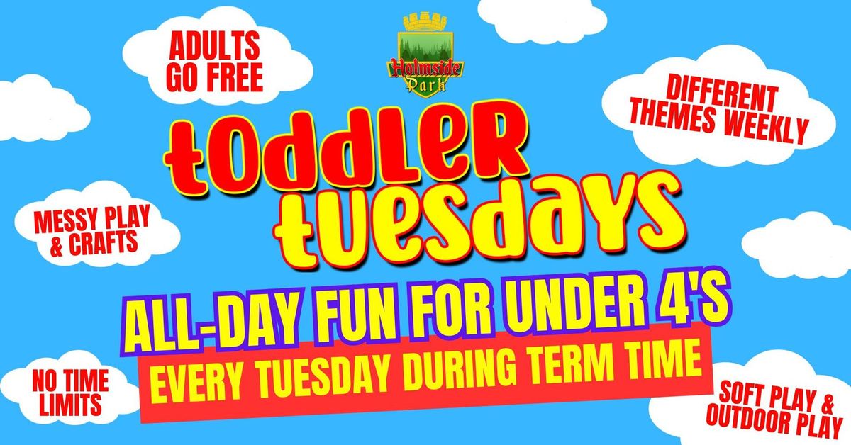 Toddler Tuesday @ Holmside Park: All-Day Toddler Activities + Crafts w\/ Up to 6 Free Guardians!