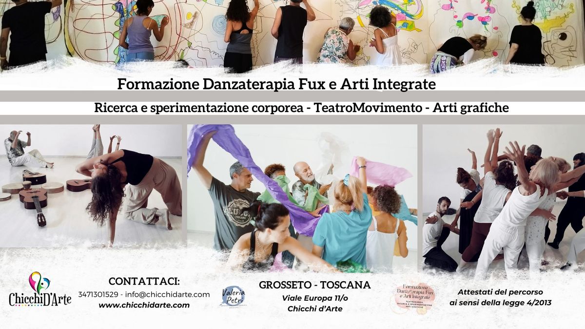 Formazione Danzaterapia Fux e Arti Integrate