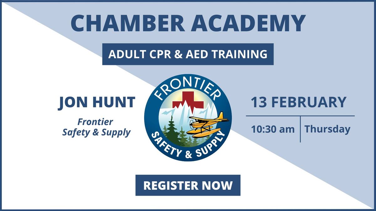 Chamber Academy - Adult CPR & AED Training