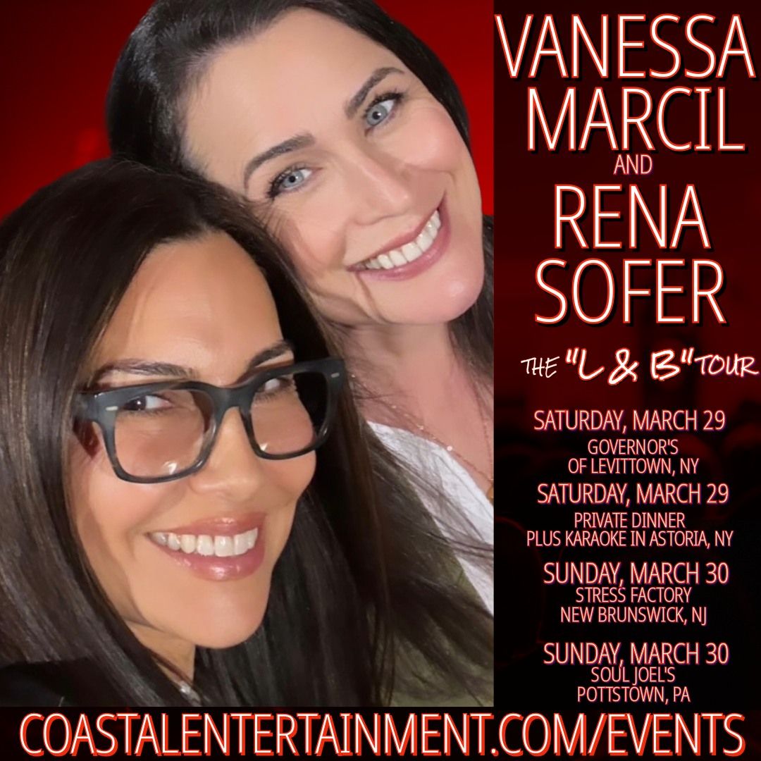 Vanessa Marcil and Rena Sofer in Astoria, NY