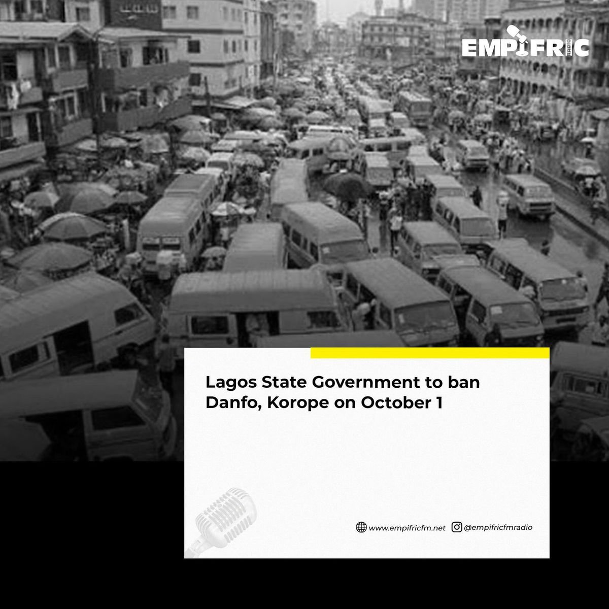 Lagos State Government's Bus Reform Initiative