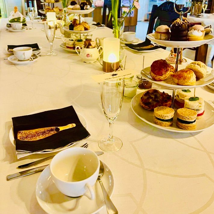 Nyt\u00e5rs afternoon tea p\u00e5 L\u00e6rkeg\u00e5rd