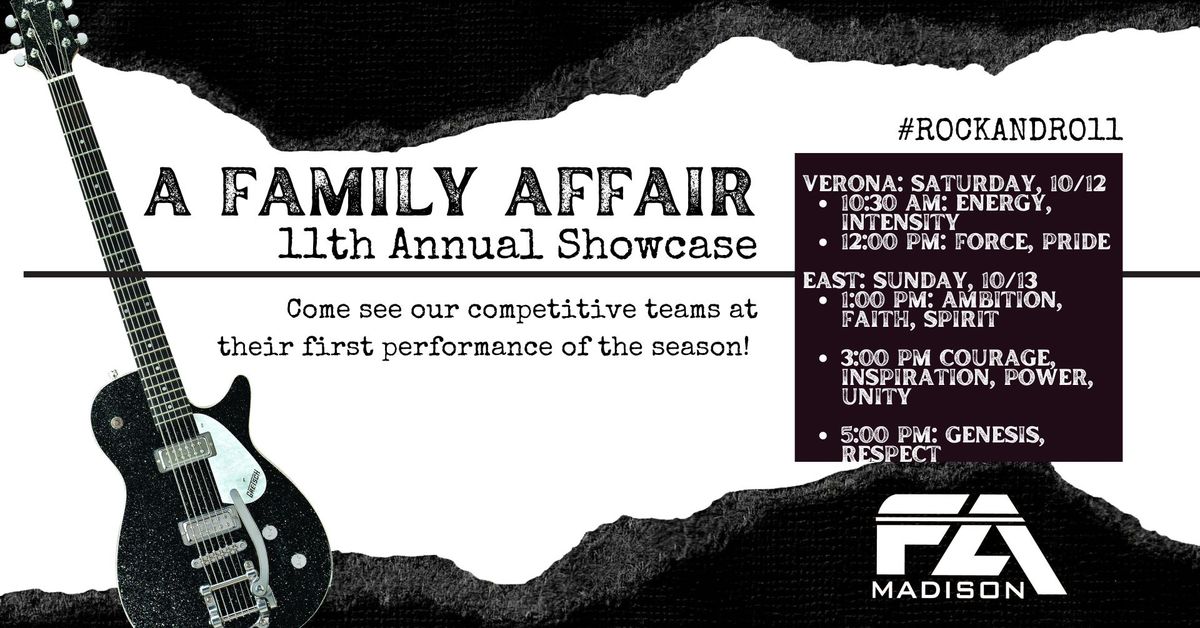 A FAMily Affair: 11th Annual Showcase