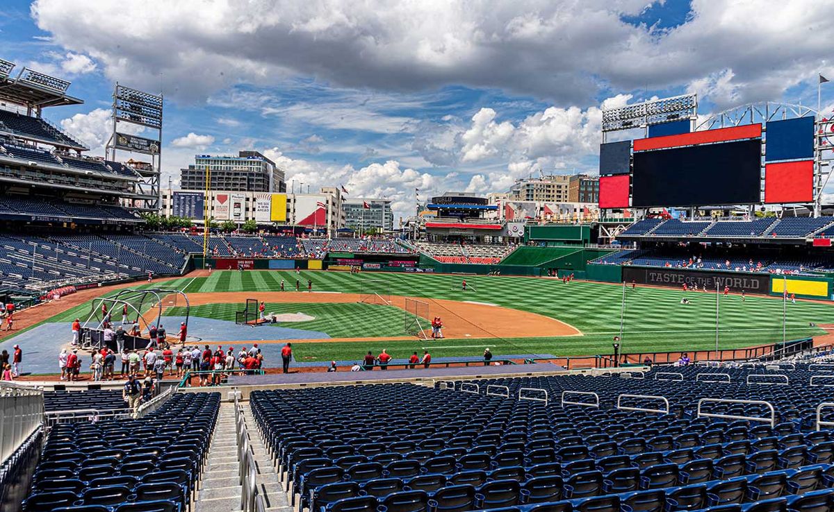Parking WBC Exhibition: Venezuela at Washington Nationals
