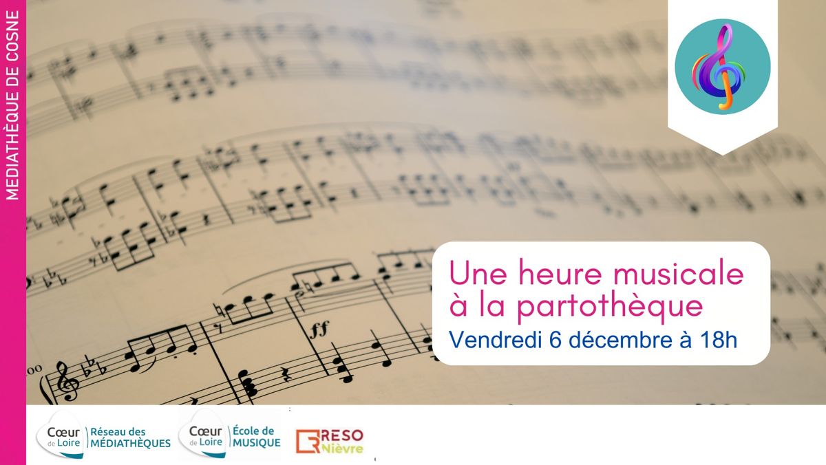 Une heure musicale \u00e0 la partoth\u00e8que