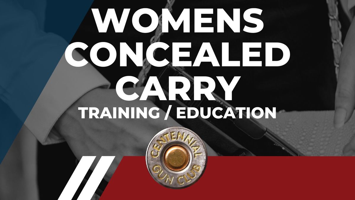 WOMENS CONCEALED CARRY CLASS