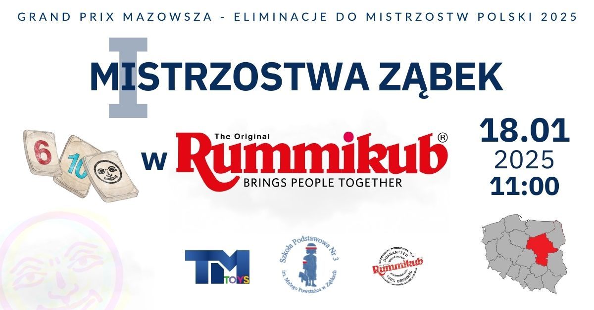 I Mistrzostwa Z\u0105bek w Rummikub