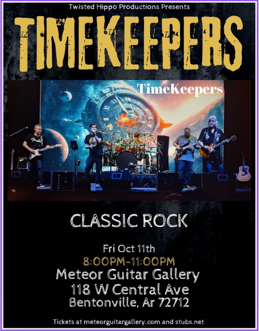 Timekeepers are back at the Meteor Guitar Gallery