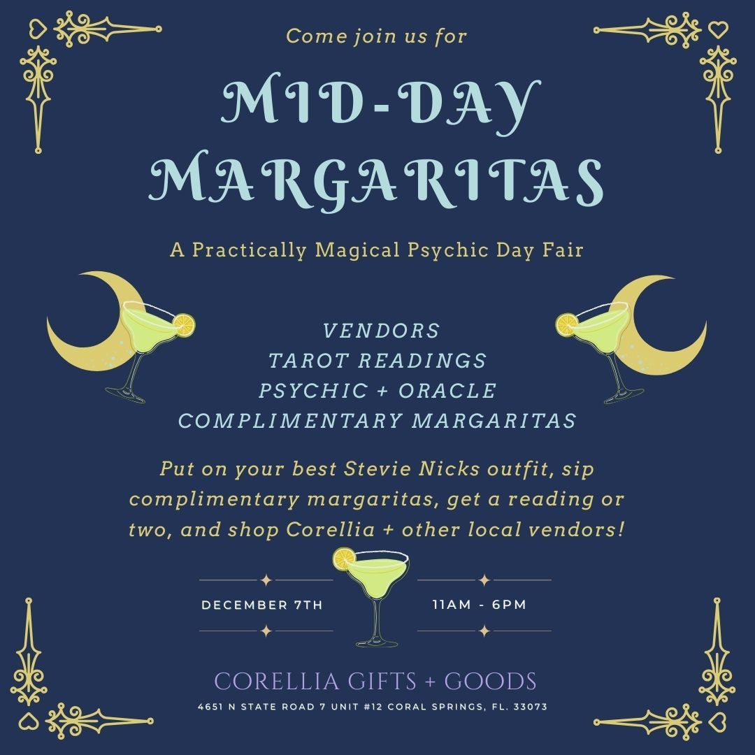 Mid-day Margaritas: A Practically Magical Psychic DAY FAIRE