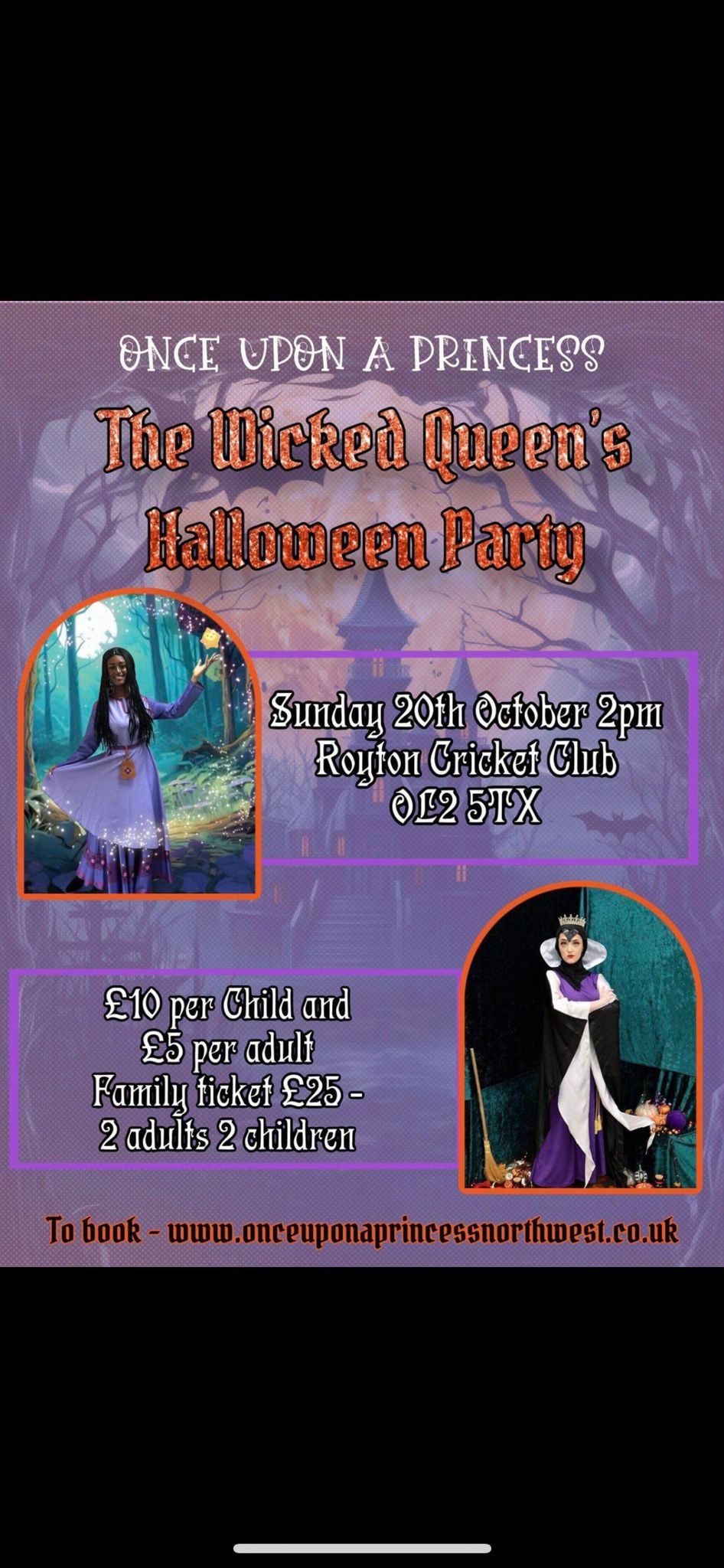 Halloween Party with the Wicked Queen