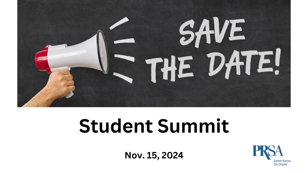 Save the Date -- 2024 PRSSA Student Summit