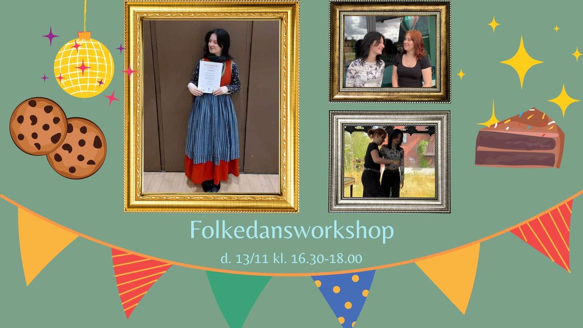 Folkedansworkshop p\u00e5 TAPPEN